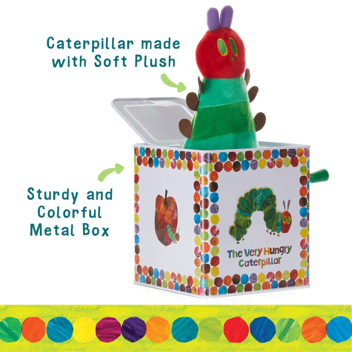 The Very Hungry Caterpillar Jack in the Box Q67315