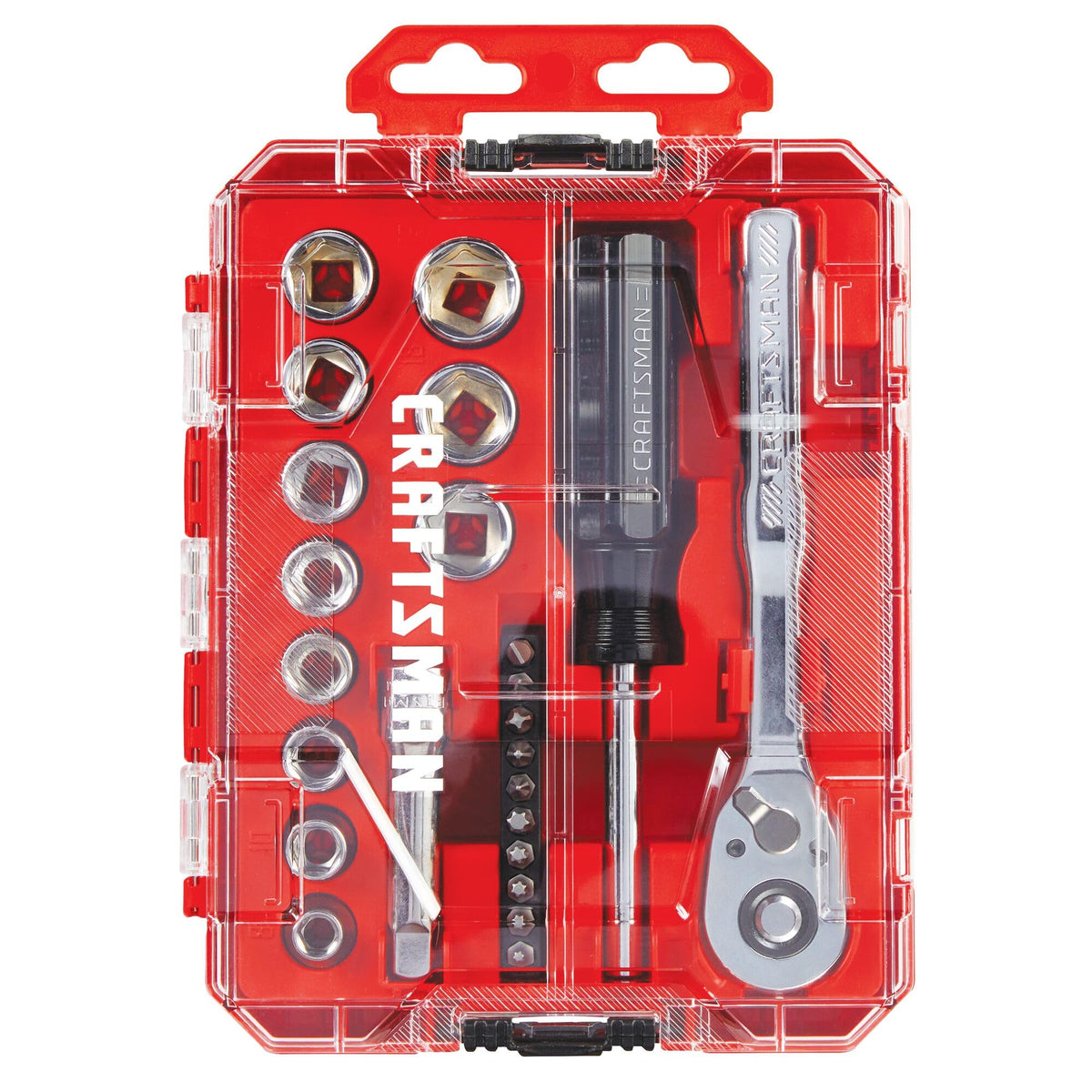 24 Piece 3/8 Inch Drive Metric Mechanics Tool Set S72771
