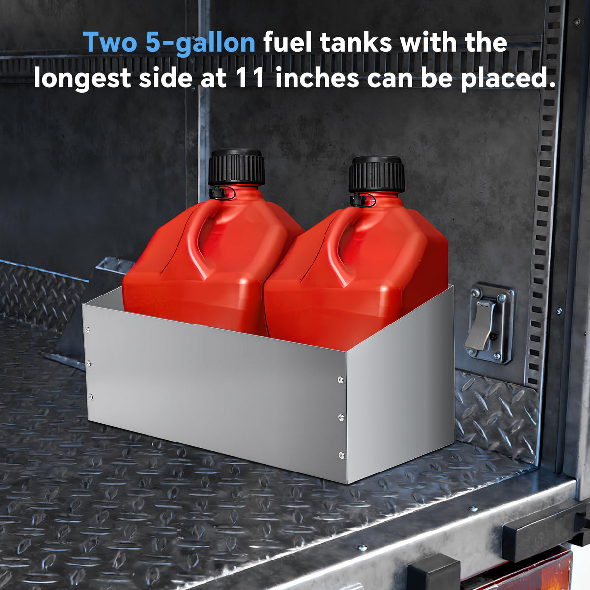 Aluminum Fuel Jug Holder Rack U6450