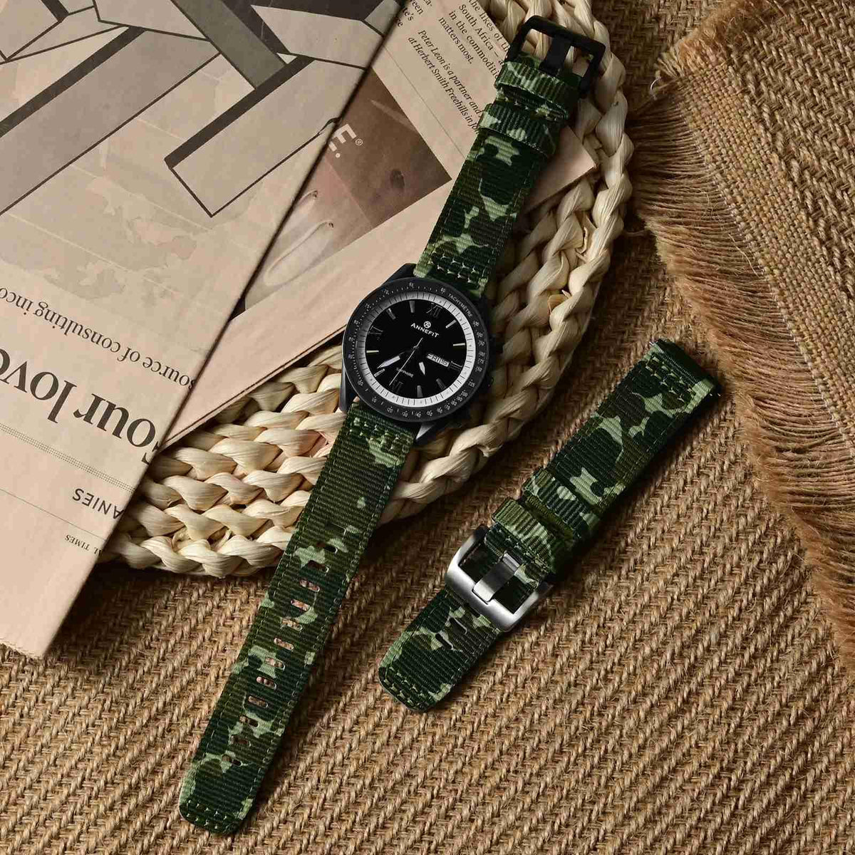 Quick Release Nylon Watch Band U907