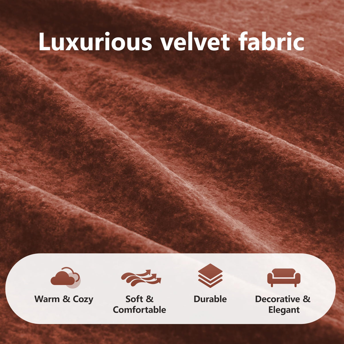L-Shaped Velvet Sofa with Ottoman L5161