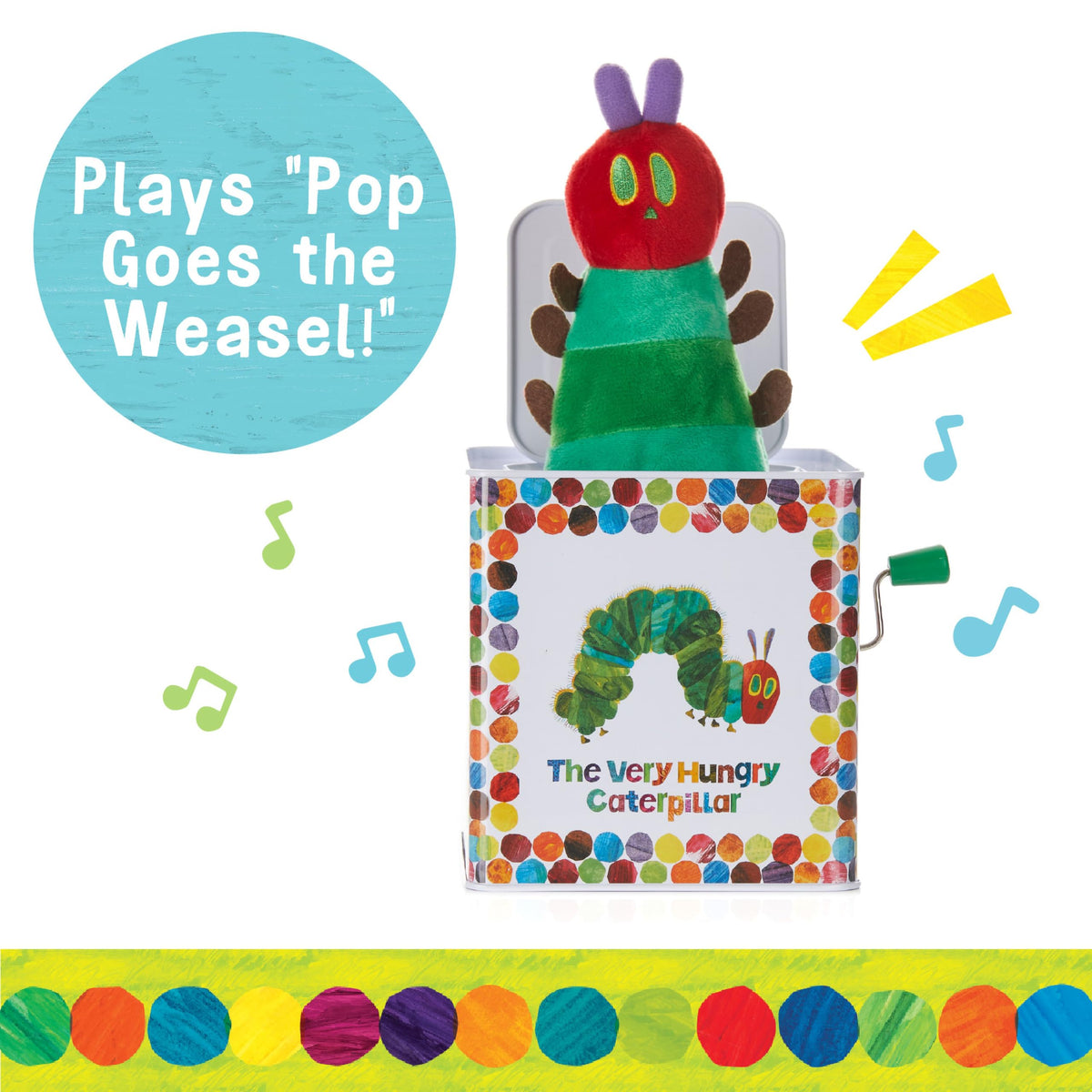 The Very Hungry Caterpillar Jack in the Box Q67315