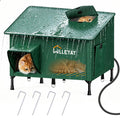 Extra Large Collapsible Heated Cat House N386