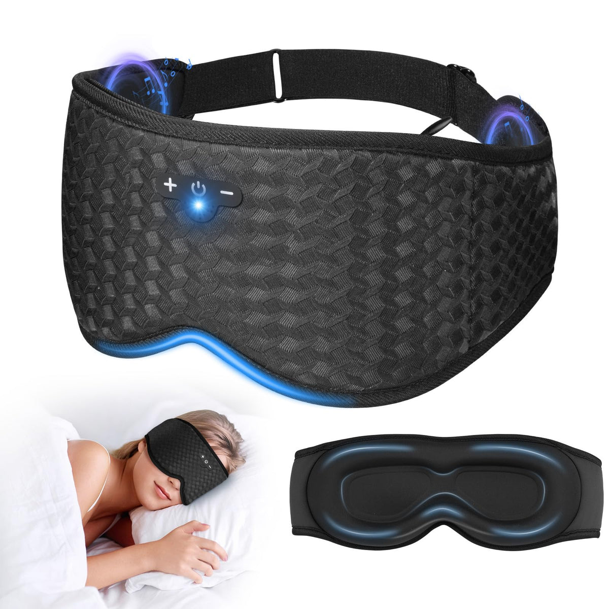 Adjustable Bluetooth Sleep Mask D3704