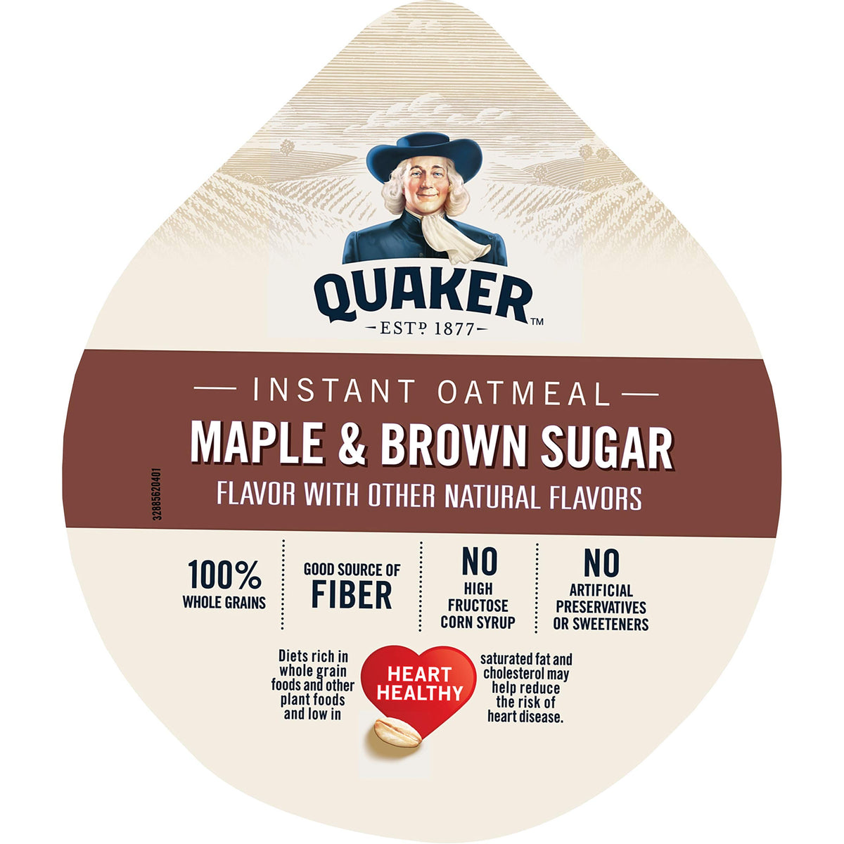 Instant Oatmeal Maple Brown Sugar 1.69 Oz Pack of 5 U258
