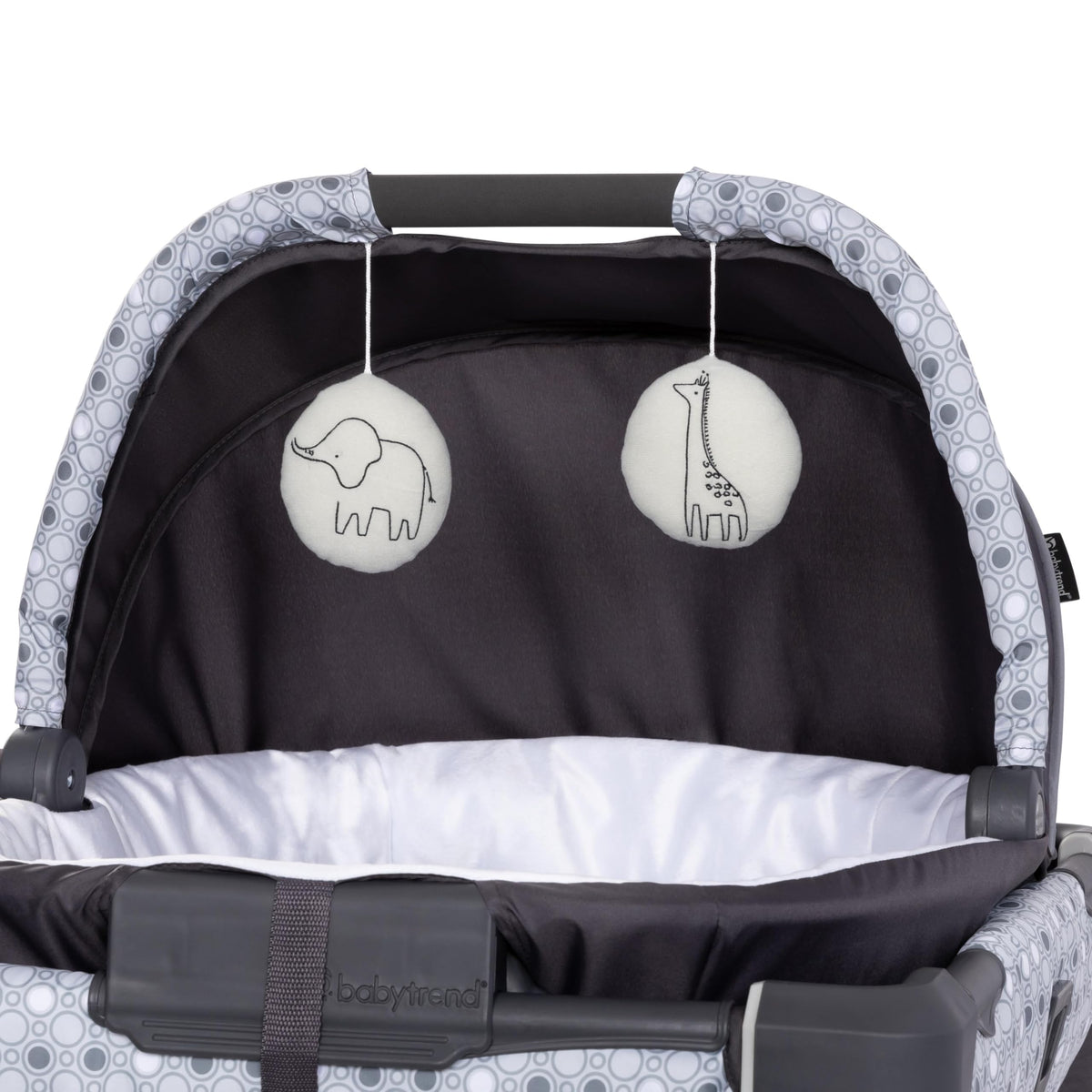 Nursery Den Playard with Rocking Cradle, Snooze Pod, Flip Over Changer L95599