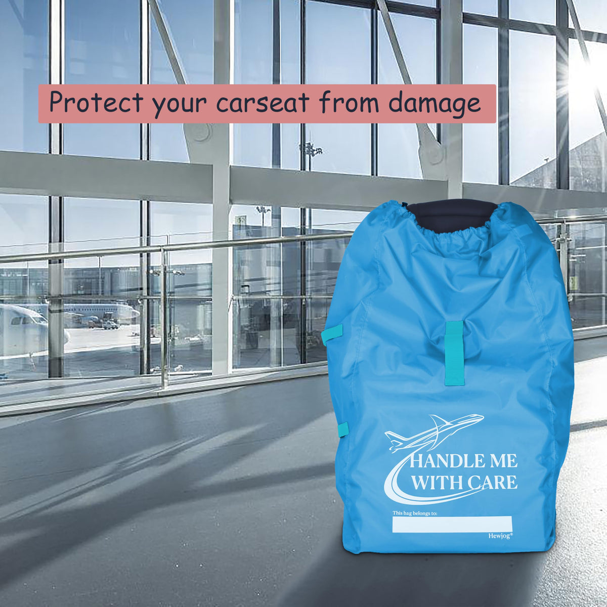 Blue Car Seat Travel Bag N658