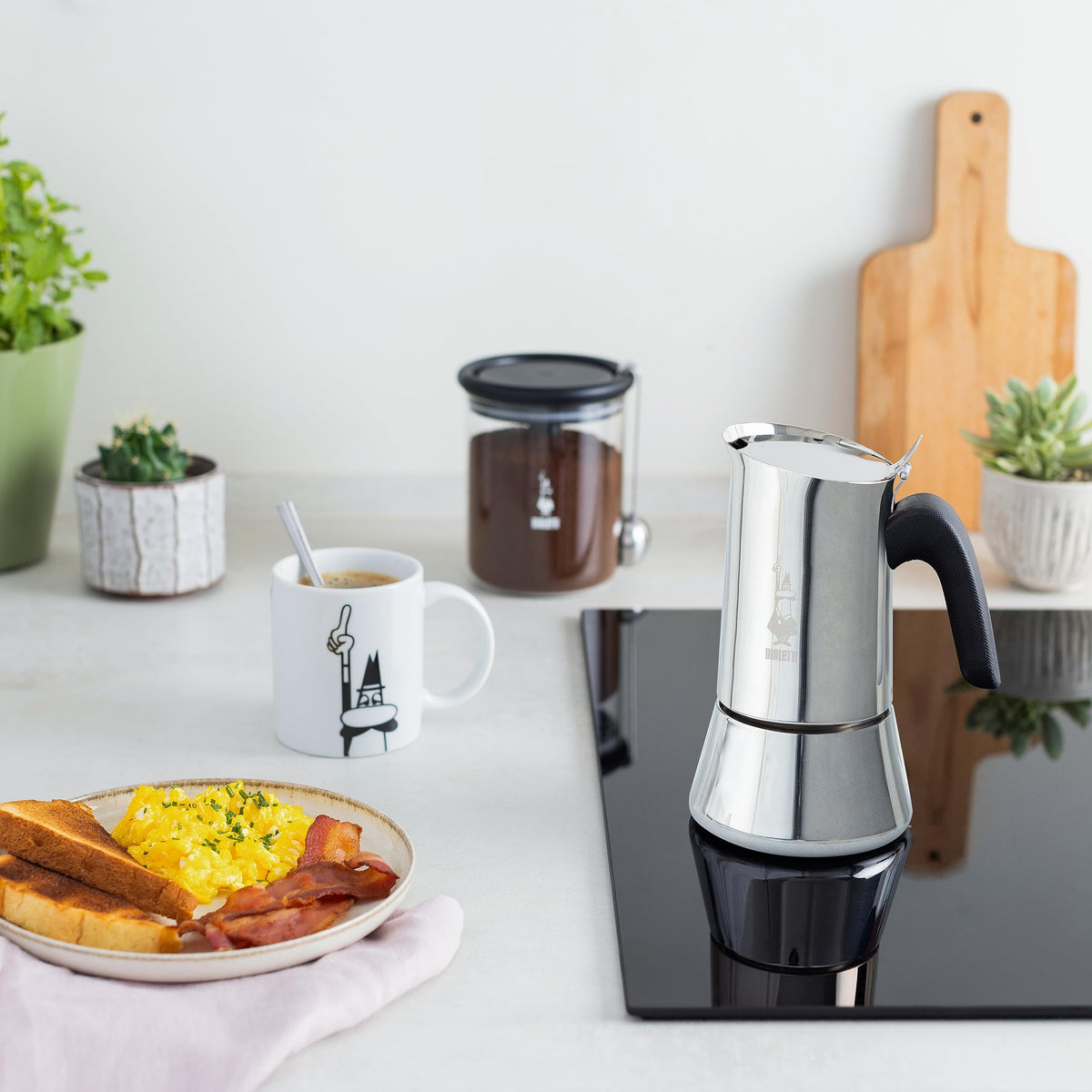 Stainless Steel Stovetop Coffee Maker 6 Cups K2139