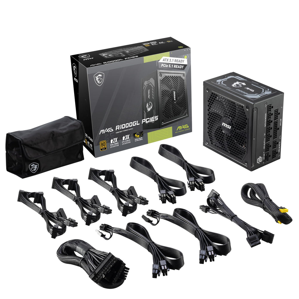 Fully Modular Compact 1000W Power Supply, 80+ Gold F40303