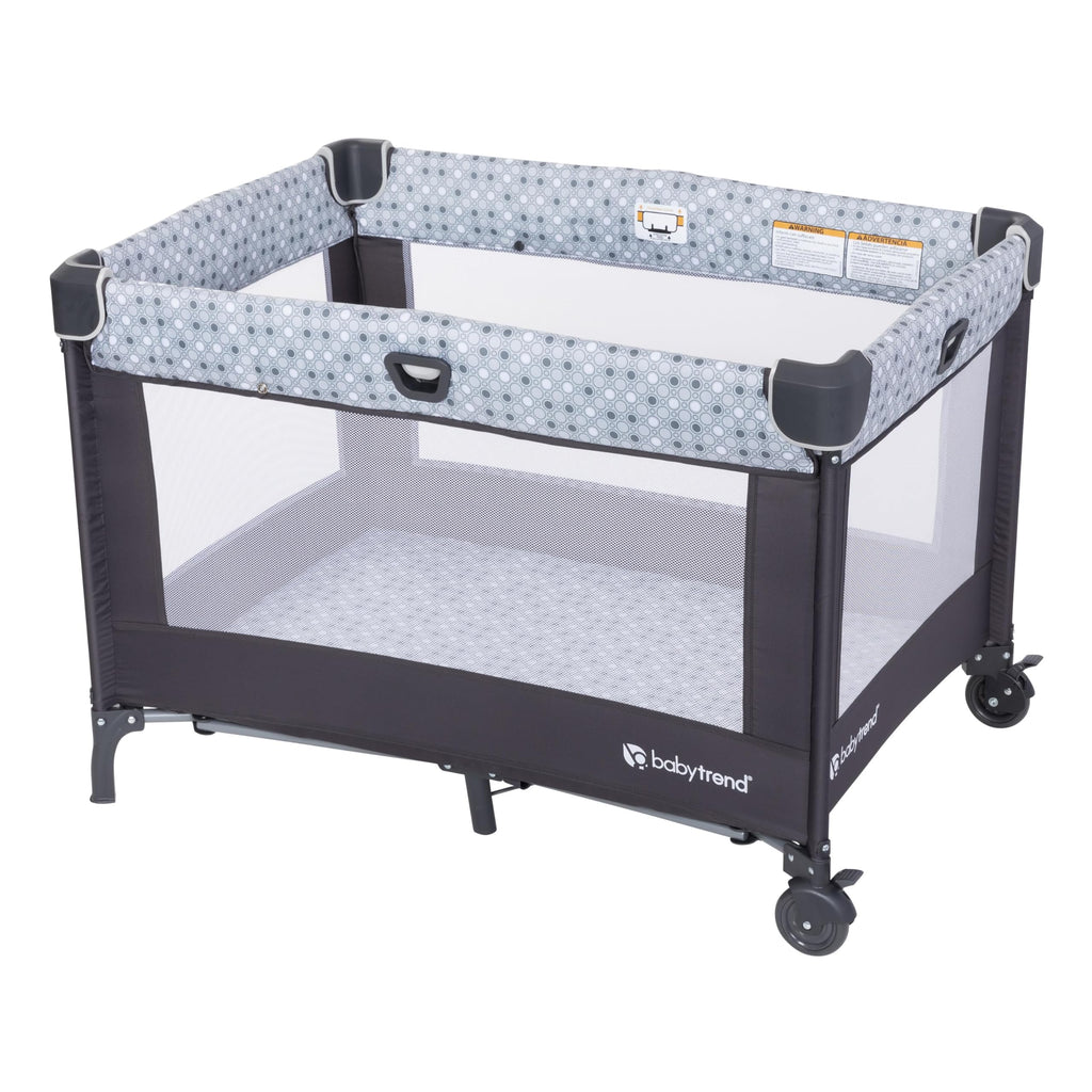Nursery Den Playard with Rocking Cradle, Snooze Pod, Flip Over Changer L95599