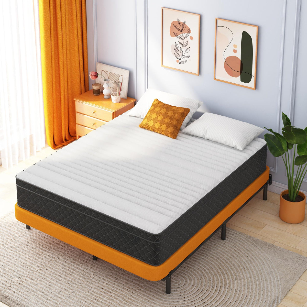 12 Inch Full Size Hybrid Mattress C9660