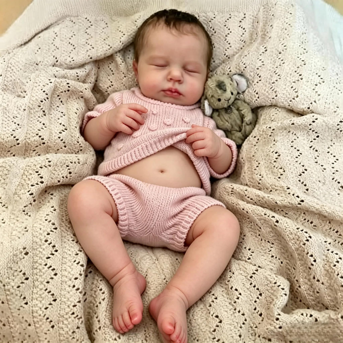 20" Silicone Full Body Reborn Baby Dolls Girl H994