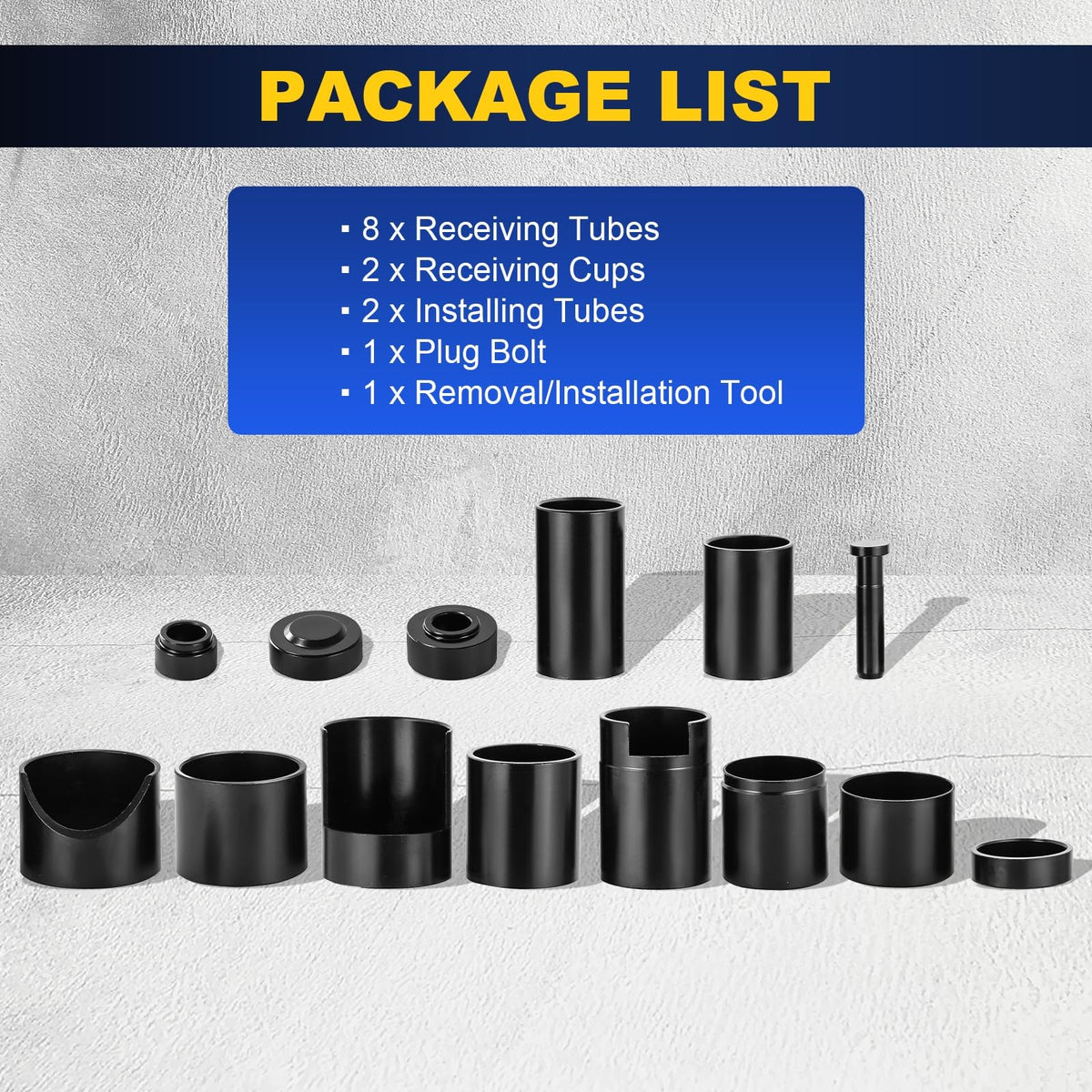 14 Pc Ball Joint Remover Installer Adapter Tool Set B685