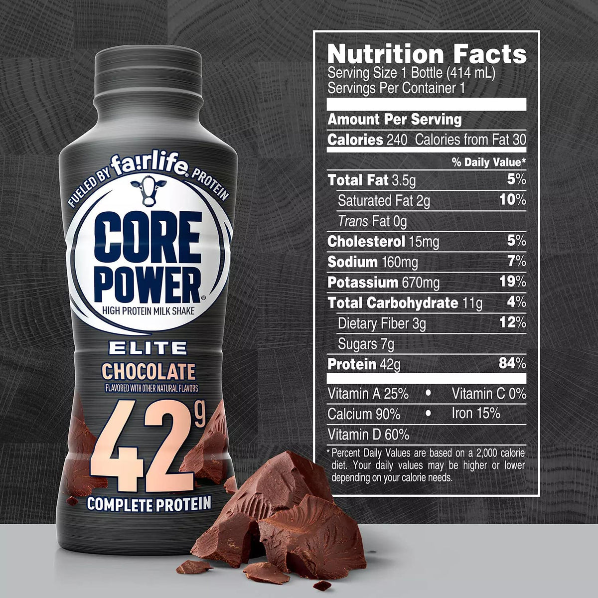 Chocolate Protein Shake 14 fl. oz 8 pk C176592