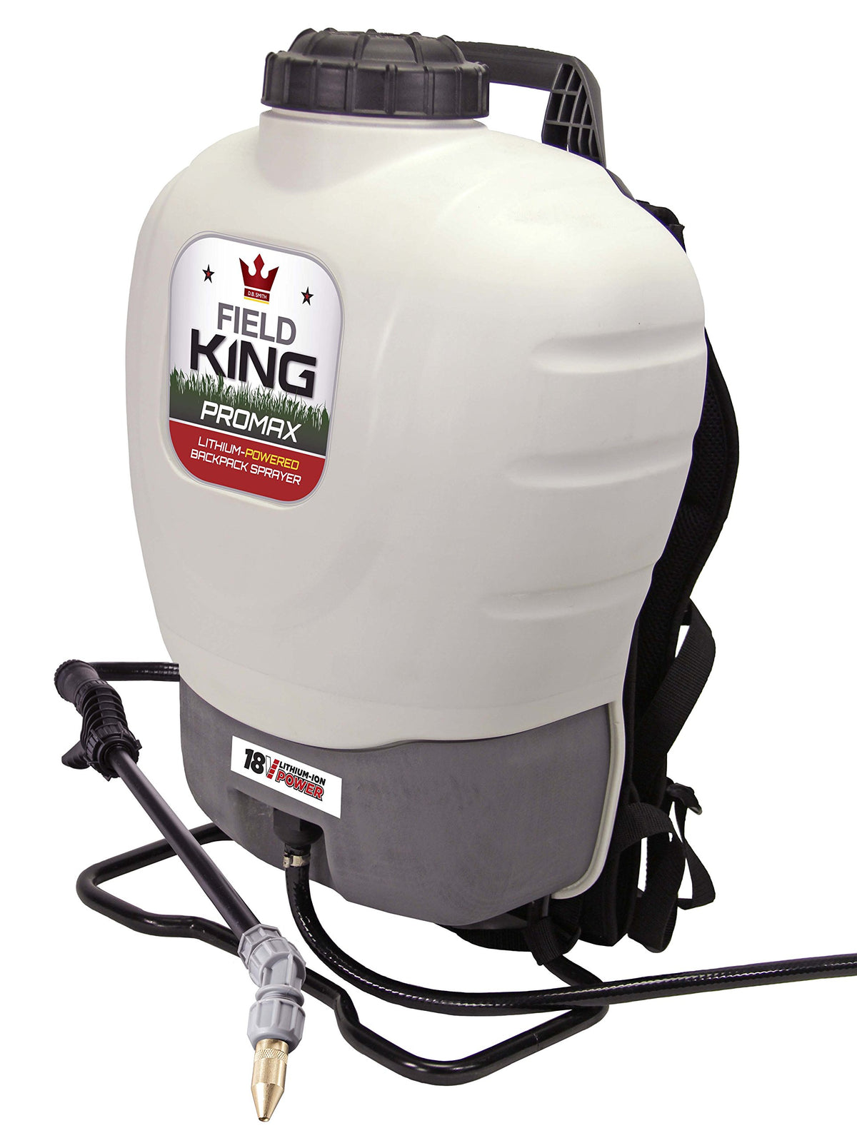 Battery Powered Backpack Sprayer, 4 gal, White & Surfactant for Herbicides Non-Ionic, 16oz X53221