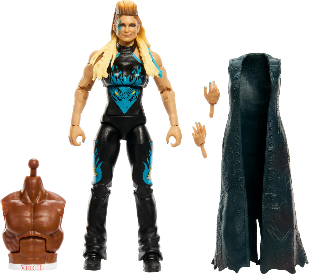 WWE Elite Collection Action Figure with Accessory and Build-A-Figure Parts Z1968