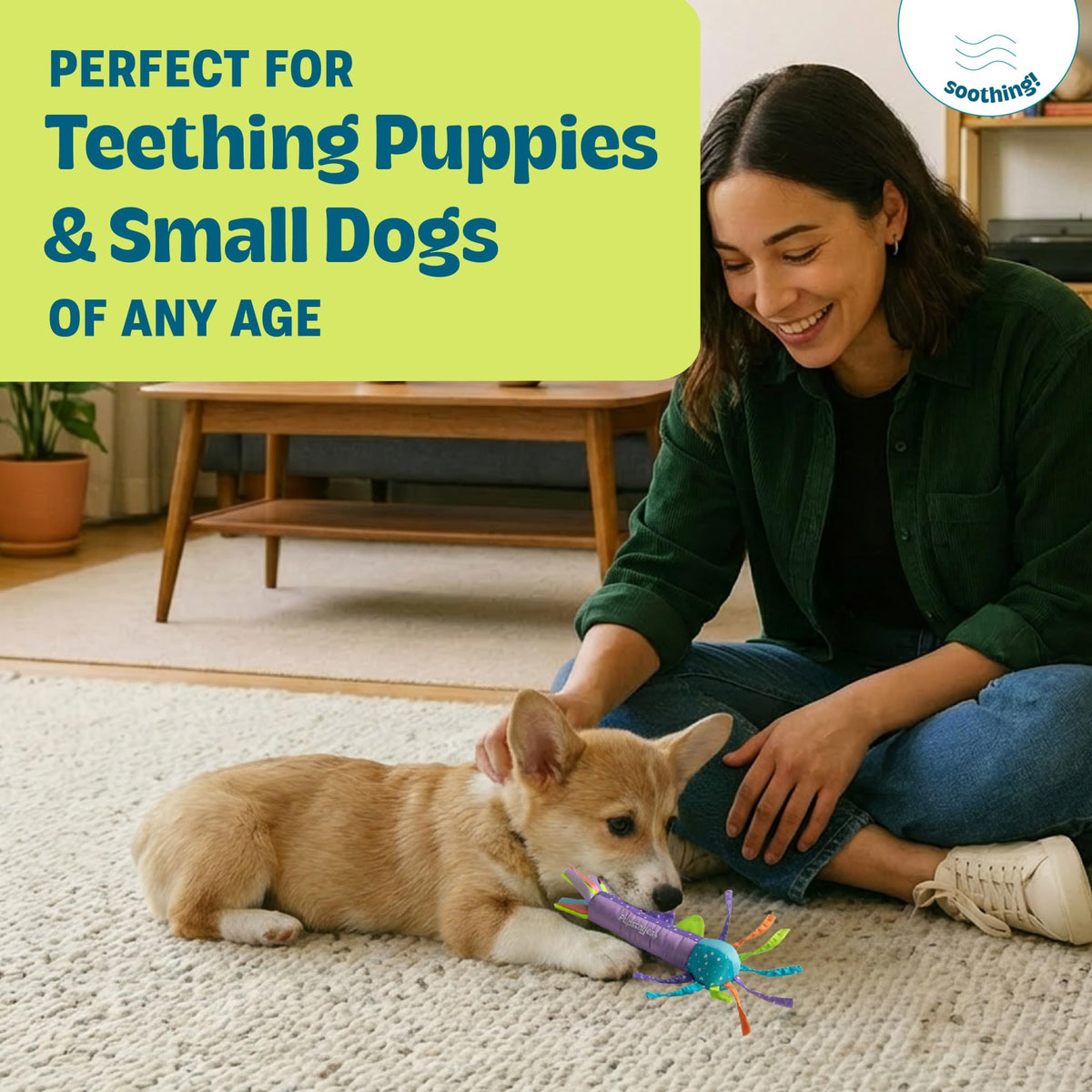 Cool Teething Stick Dental Dog Chew Toy Q8239