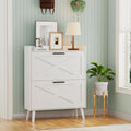 Farmhouse Shoe Storage Cabinet with Flip Drawers N2478