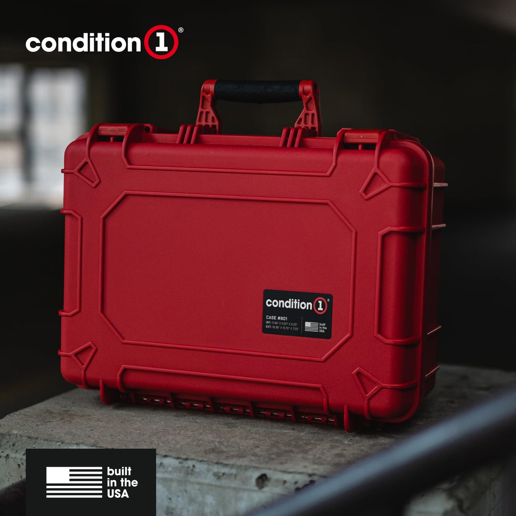 18" Medium Waterproof Hard Case With Foam, Orange P6385