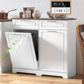 10 Gallon Double Tilt Out Trash Can Cabinet M794