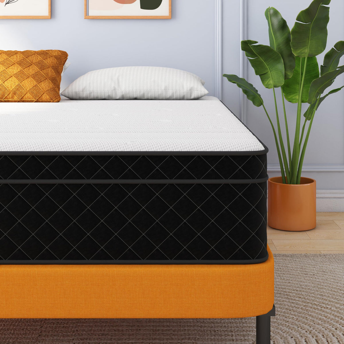 12 Inch Full Size Hybrid Mattress C9660