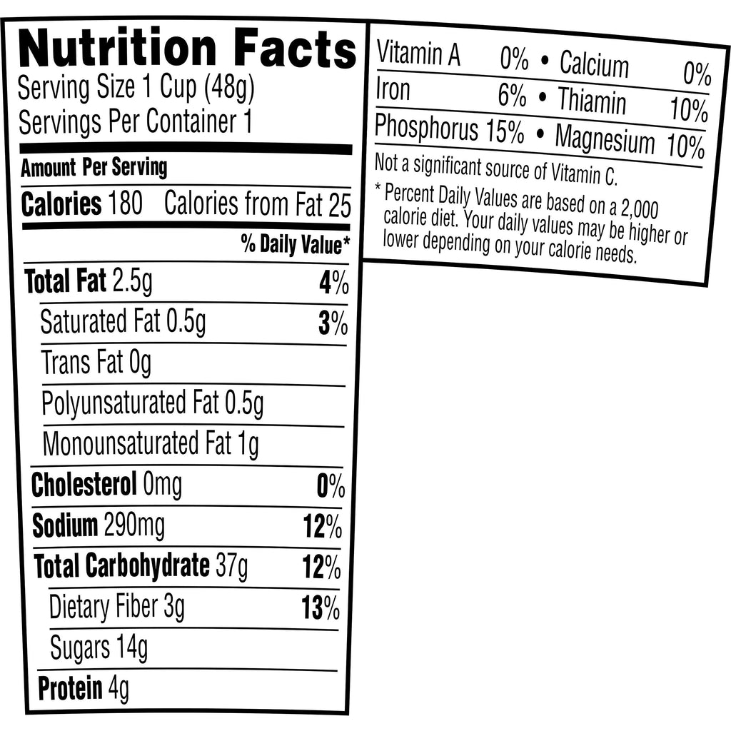 Instant Oatmeal Maple Brown Sugar 1.69 Oz Pack of 5 U258