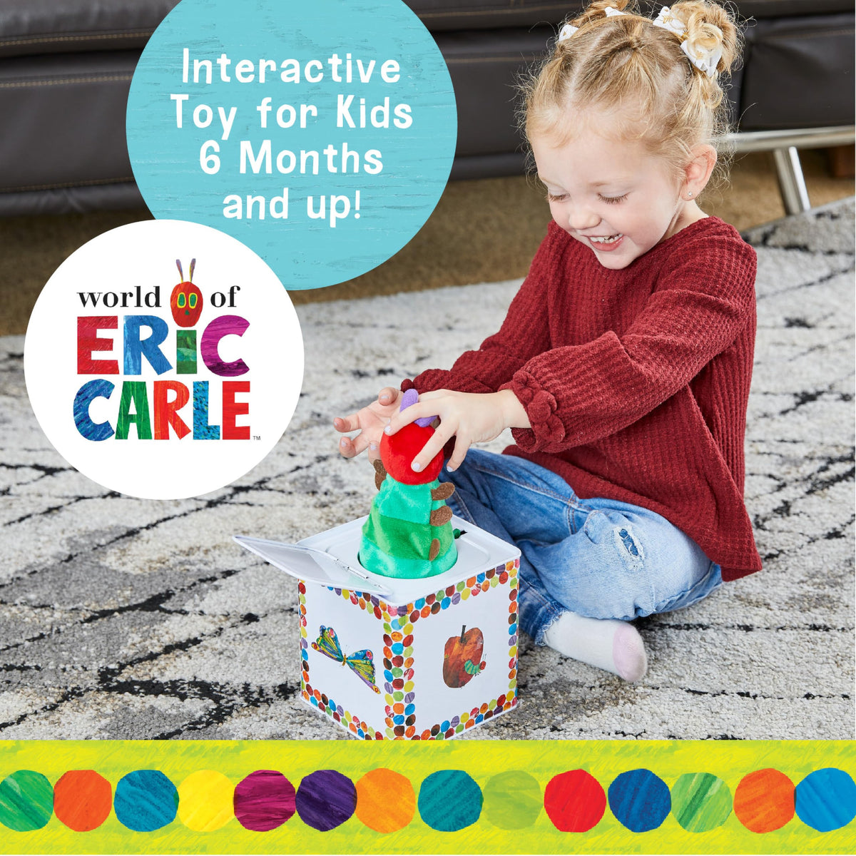 The Very Hungry Caterpillar Jack in the Box Q67315