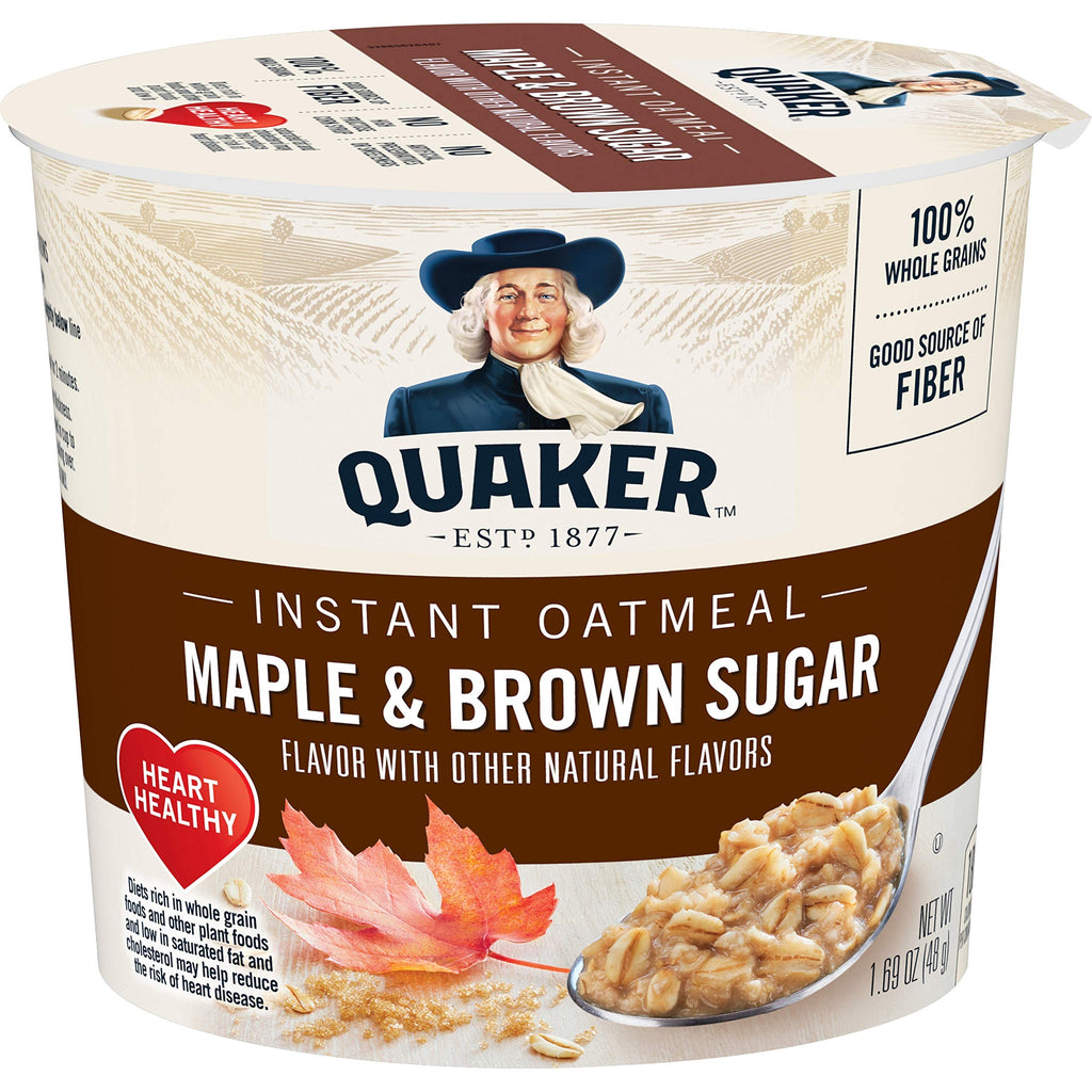 Instant Oatmeal Maple Brown Sugar 1.69 Oz Pack of 5 U258