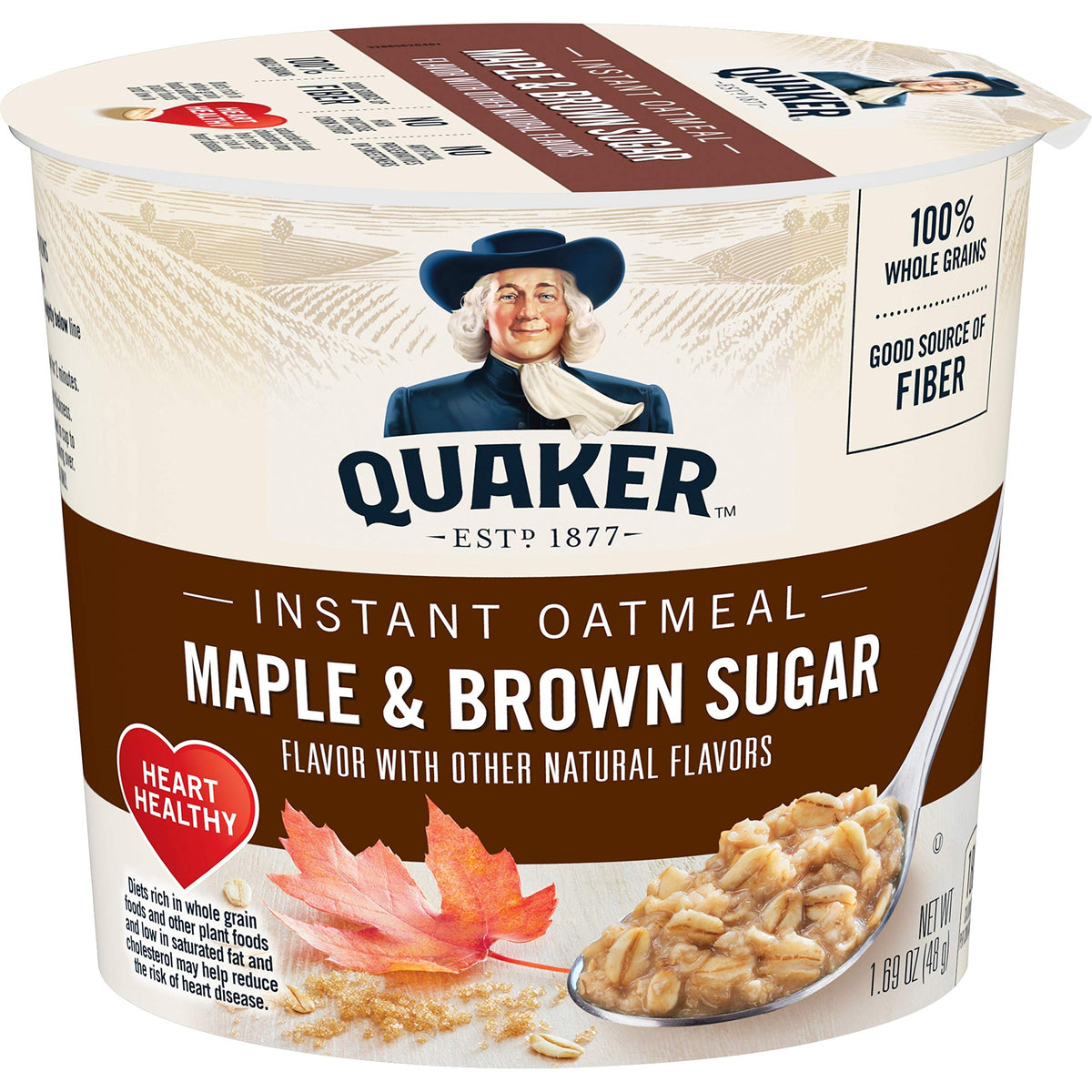 Instant Oatmeal Maple Brown Sugar 1.69 Oz Pack of 5 U258