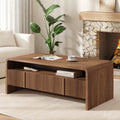 Fluted Coffee Table with Storage R5231